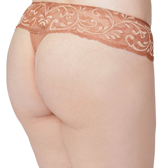 Set of 3 Colors! Thongs Large Panties Bramour Tribeca L FITS 29-30" Lace Briefs - Picture 3 of 16